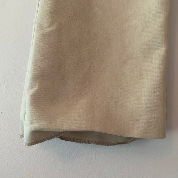 Abercrombie & Fitch Tan Khaki Sloane Pleated Wide Leg Dress Pants size 00 Short - Picture 6 of 13